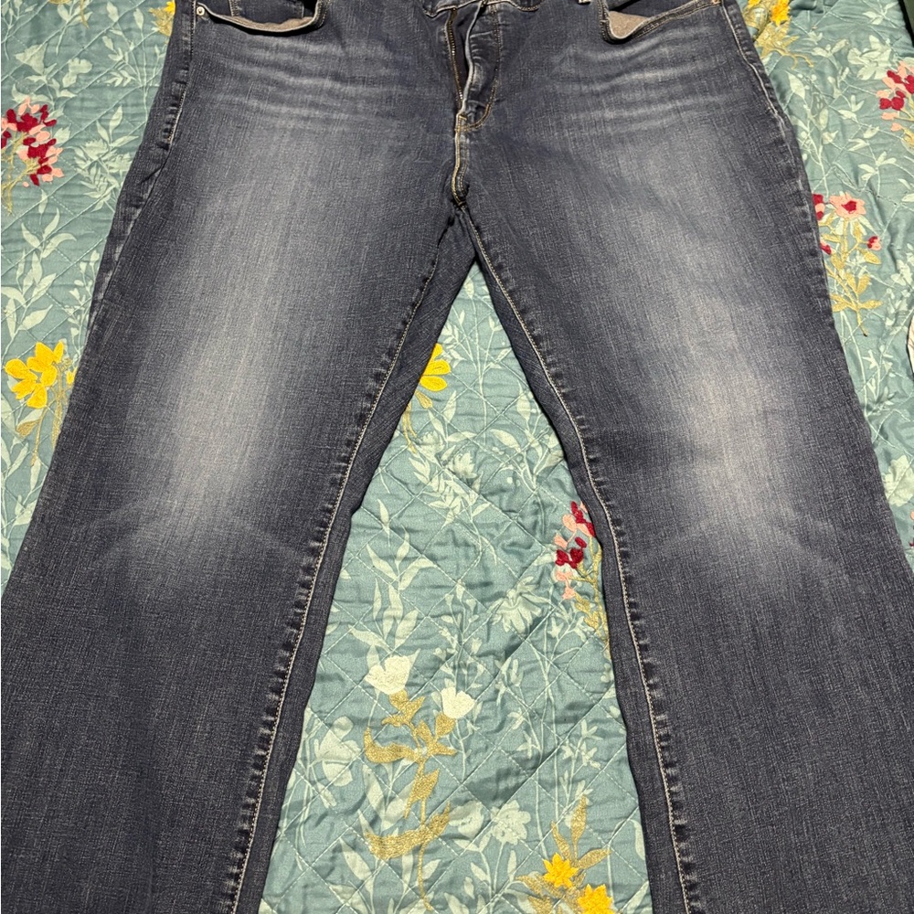 Levi's Blue Boot Cut Jeans with Classic Style